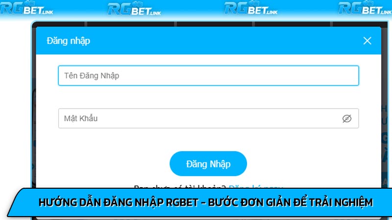 Hướng Dẫn Đăng Nhập RGbet - Bước Đơn Giản Để Trải Nghiệm